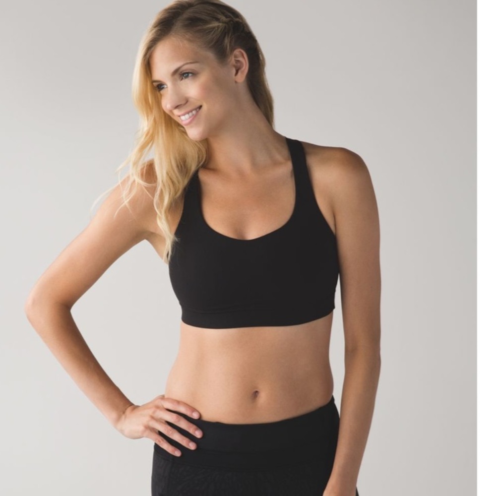 Lululemon 50 Rep Bra (black size 8)